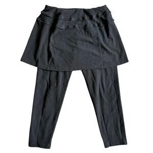 Women’s Athleta Black Athletic Skirt Leggings Size Small